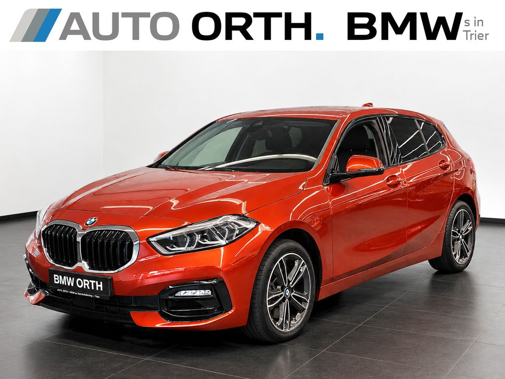 BMW 120 2021 г. Оранжевый, пробег 44300 км