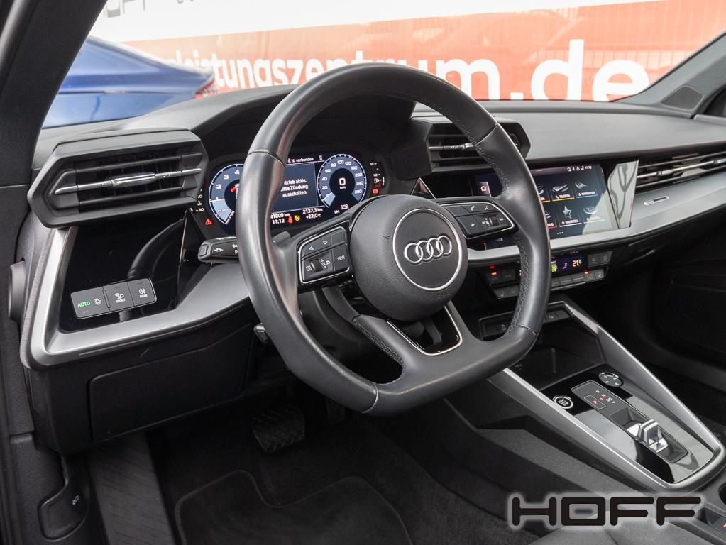 Audi A3 2023 г. Чёрный, пробег 41900 км