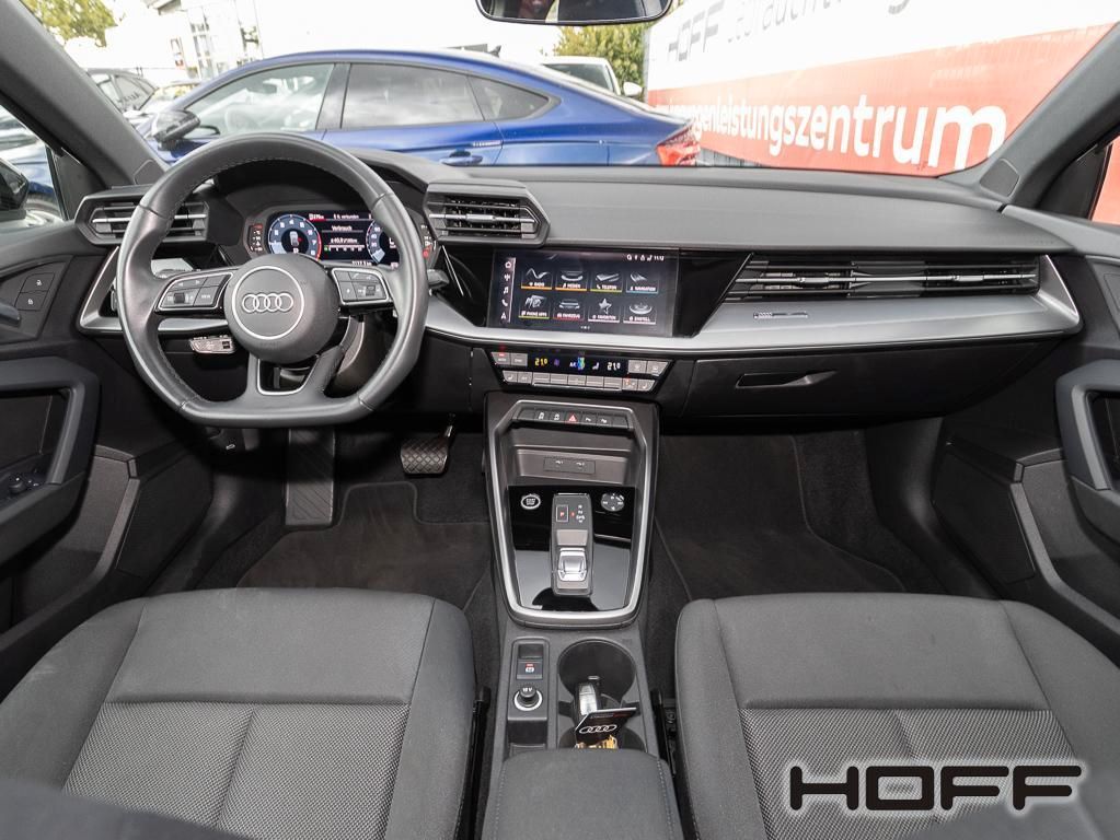 Audi A3 2023 г. Чёрный, пробег 41900 км
