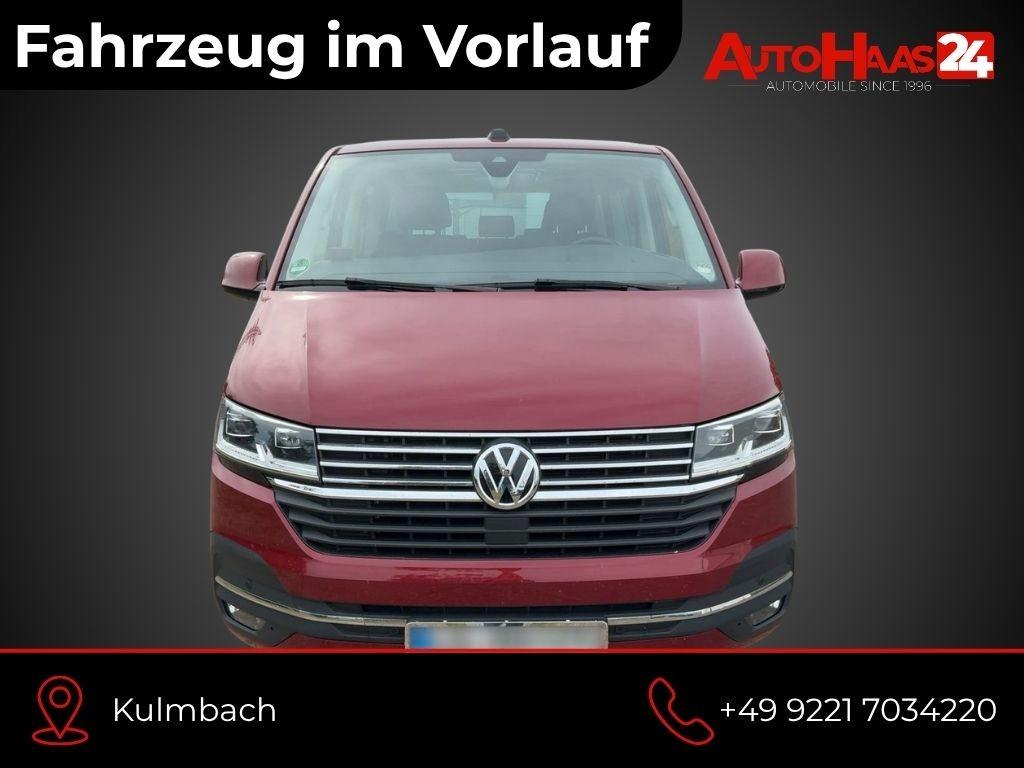 Volkswagen T6 MULTIVAN 2021 г. Красный, пробег 35000 км