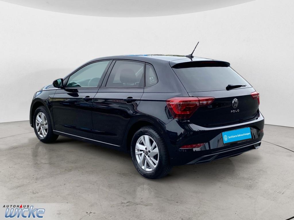 Volkswagen Polo 2023 г. Чёрный, пробег 59778 км