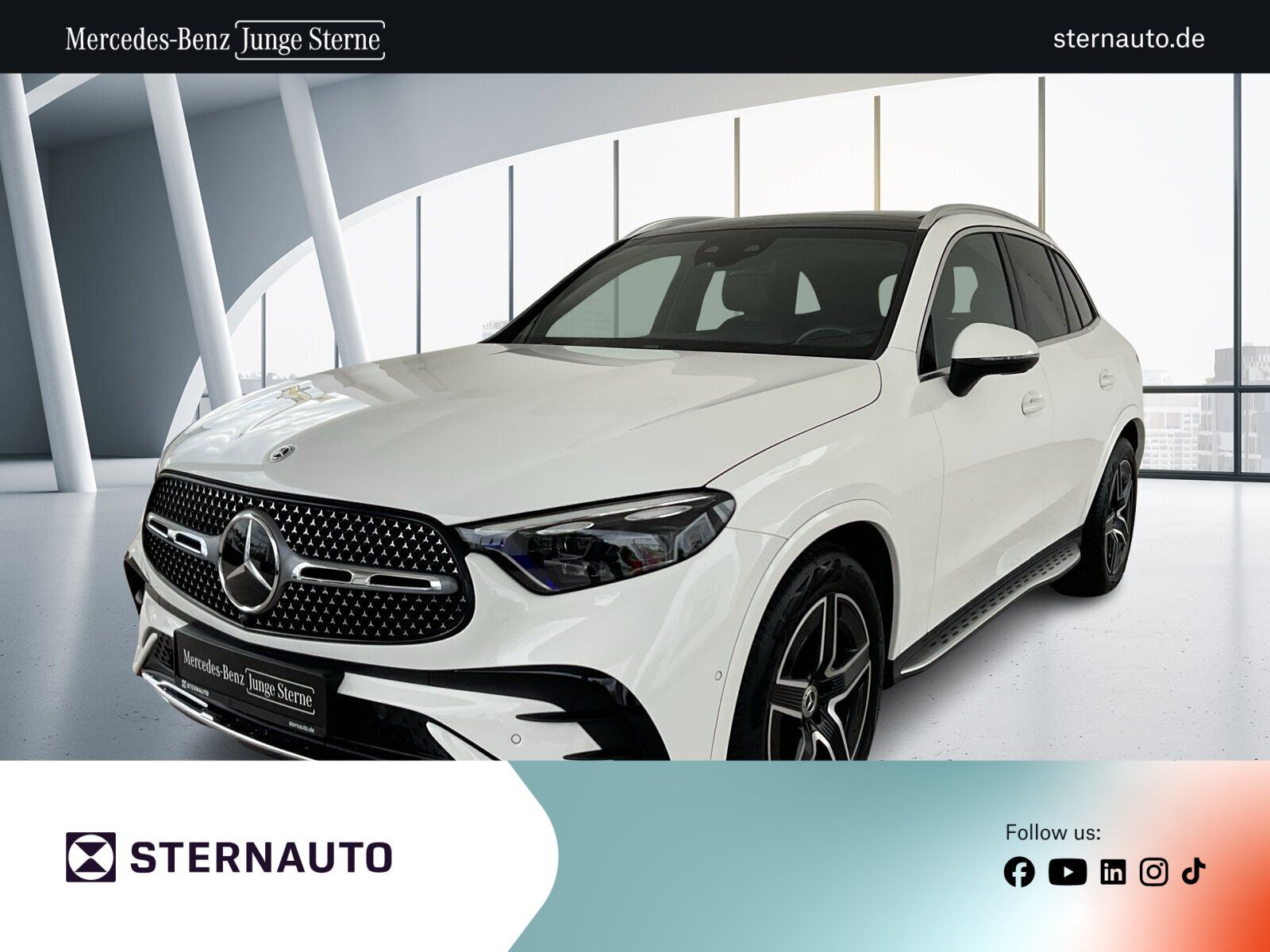 Mercedes-Benz GLC 200 2024 г. Белый, пробег 13257 км