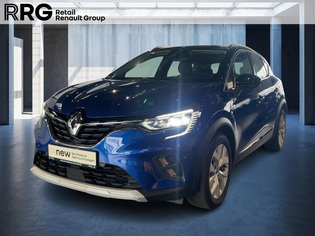 Renault Captur 2021 г. Синий, пробег 51742 км