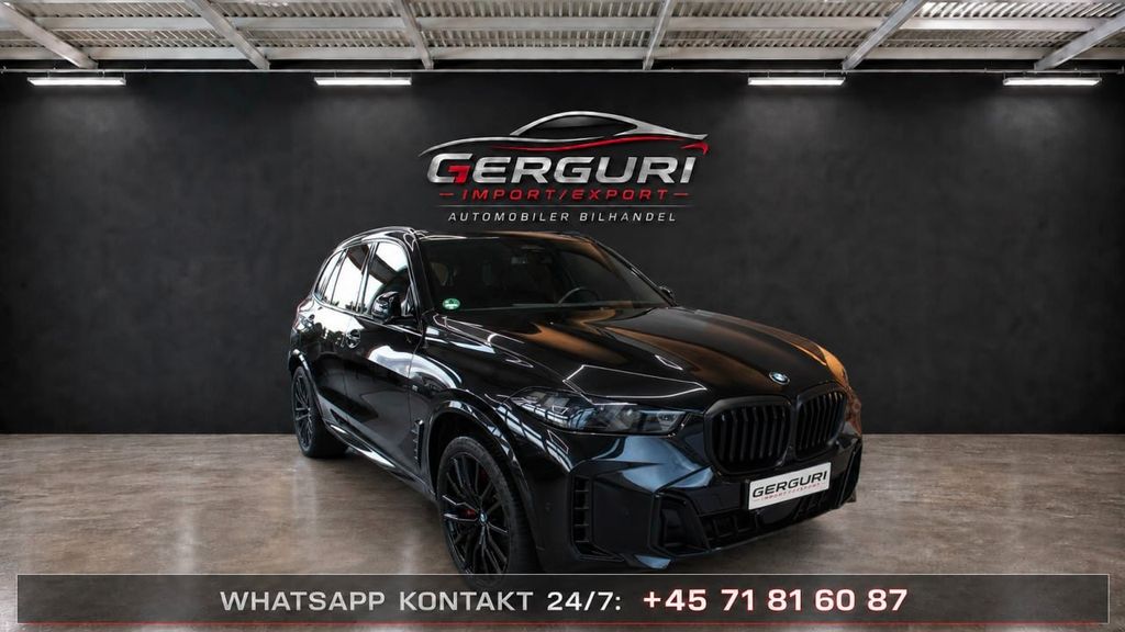 BMW X5 2024 г. Чёрный, пробег 33000 км