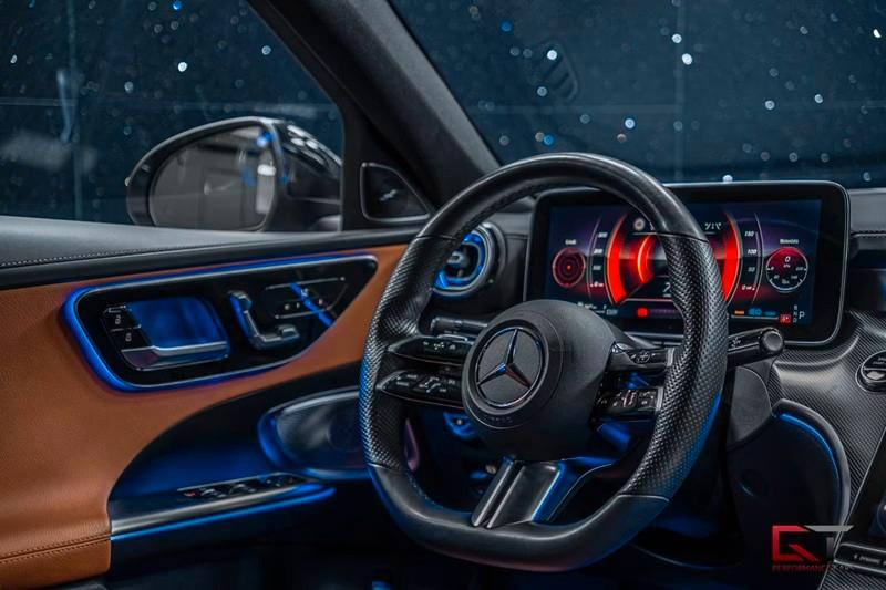 Mercedes-Benz C 200 2022 г. Синий, пробег 52000 км