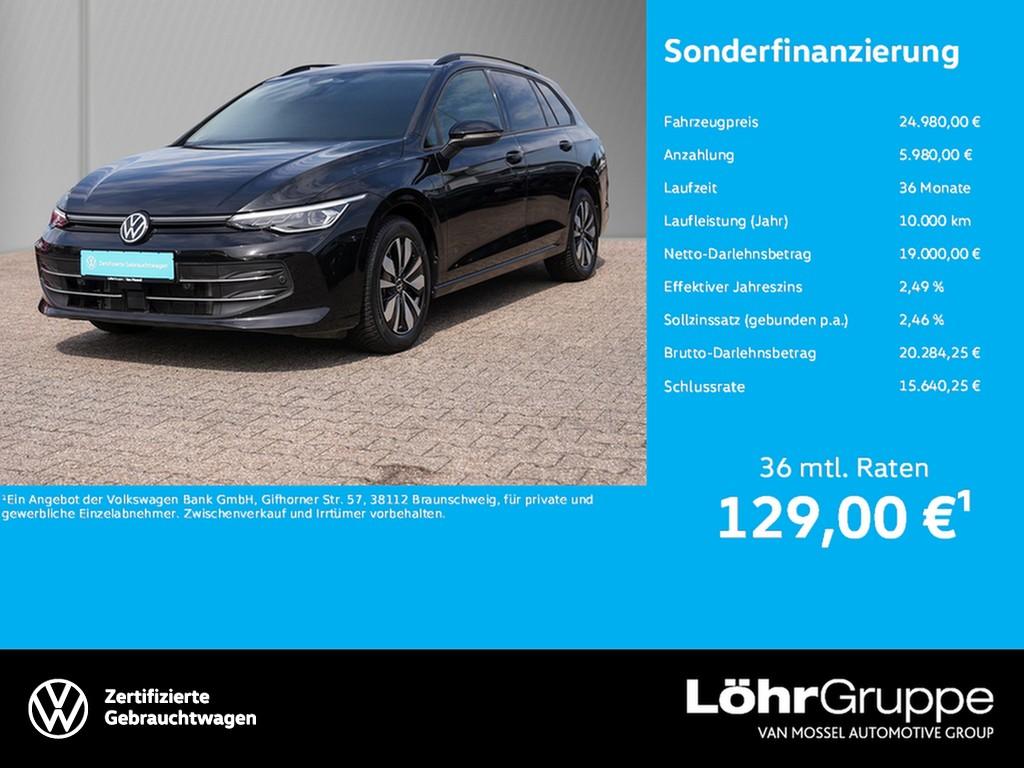 Volkswagen Golf 2025 г. Чёрный, пробег 19249 км