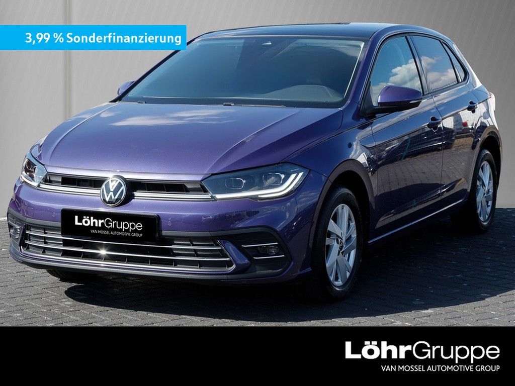 Volkswagen Polo 2022 г. Фиолетовый, пробег 41239 км