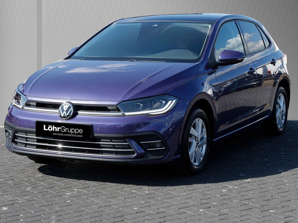 Volkswagen Polo 2022 г. Фиолетовый, пробег 41239 км