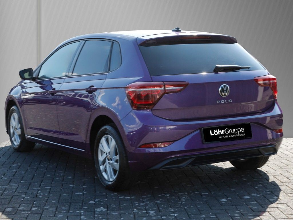 Volkswagen Polo 2022 г. Фиолетовый, пробег 41239 км