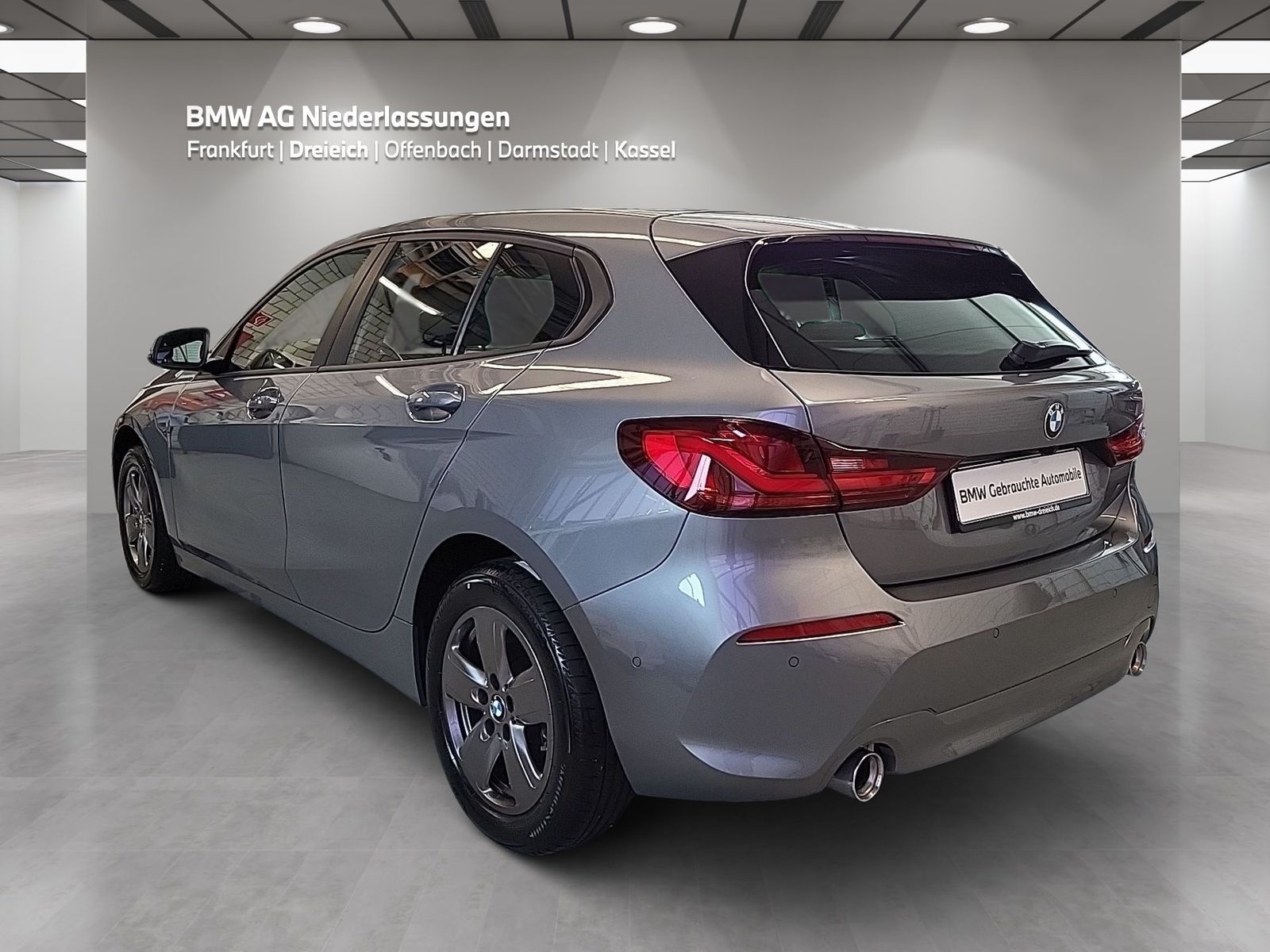 BMW 118 2023 г. Серый, пробег 22535 км
