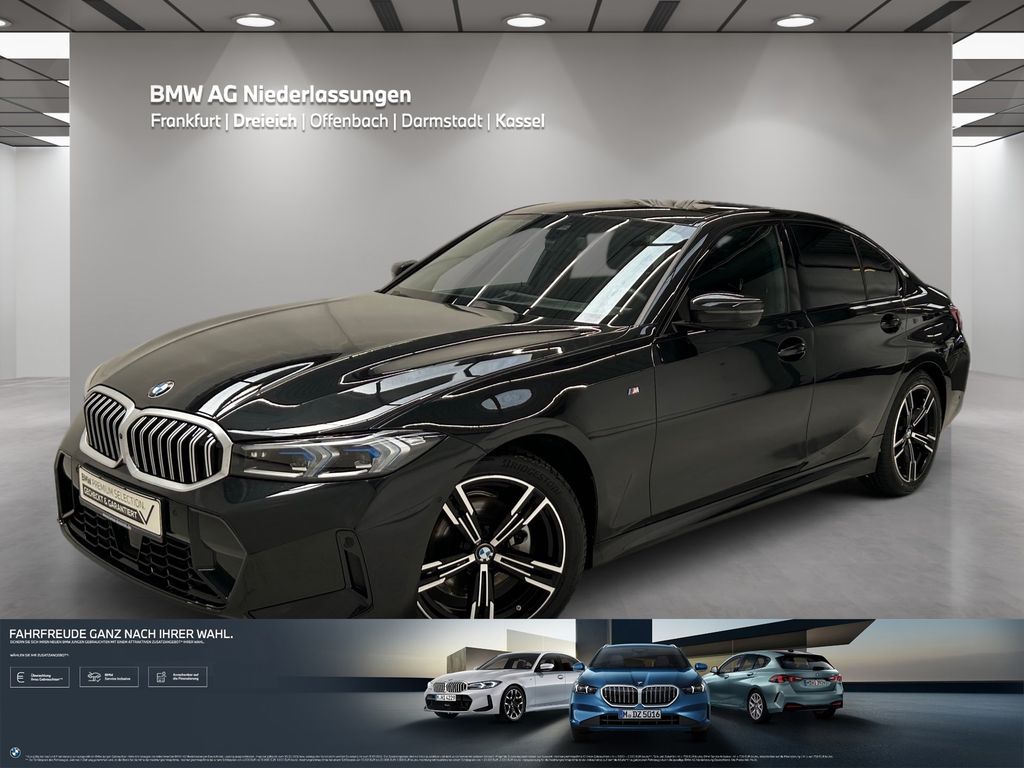 BMW 320 2025 г. Чёрный, пробег 24285 км
