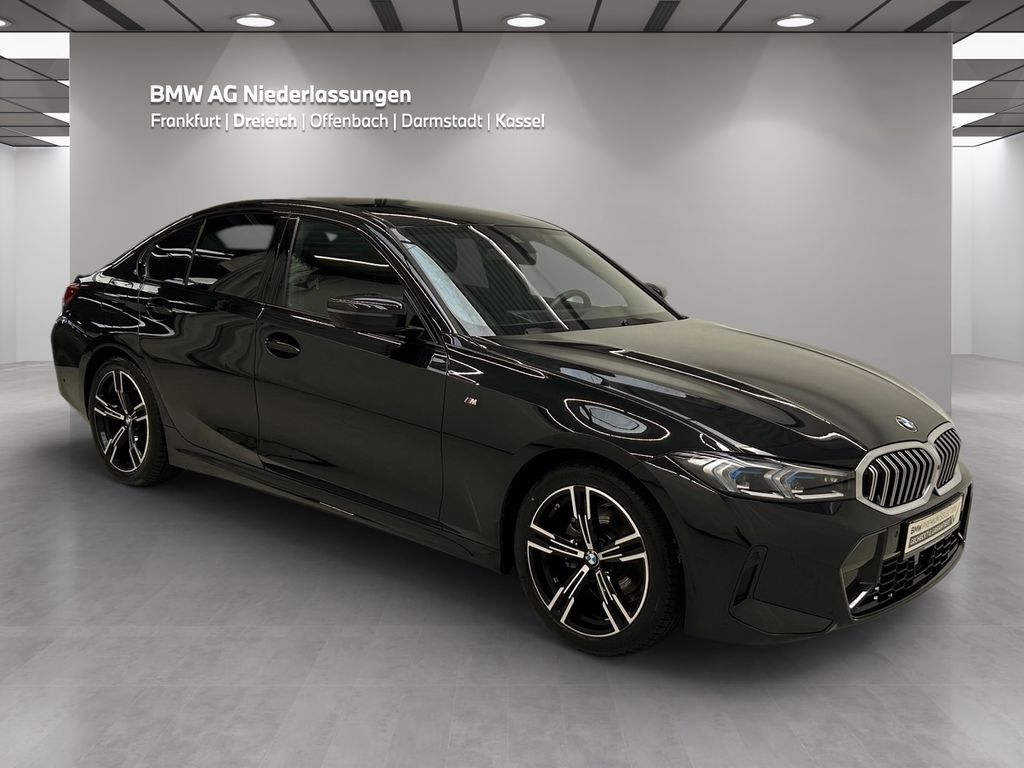 BMW 320 2025 г. Чёрный, пробег 24285 км