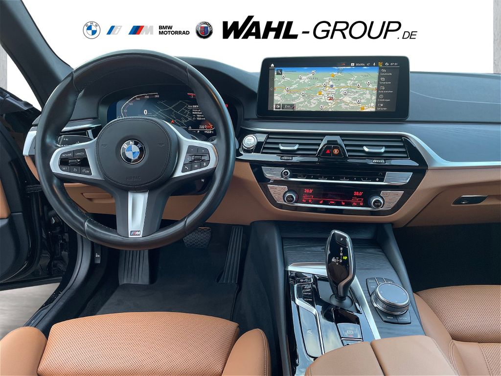 BMW 530 2023 г. Чёрный, пробег 36872 км