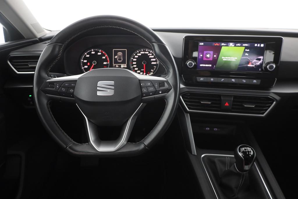 SEAT Leon 2022 г. Синий, пробег 39859 км