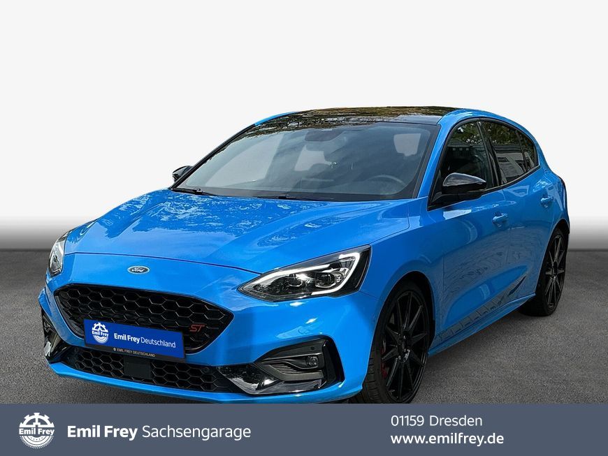 Ford Focus 2022 г. Синий, пробег 53781 км