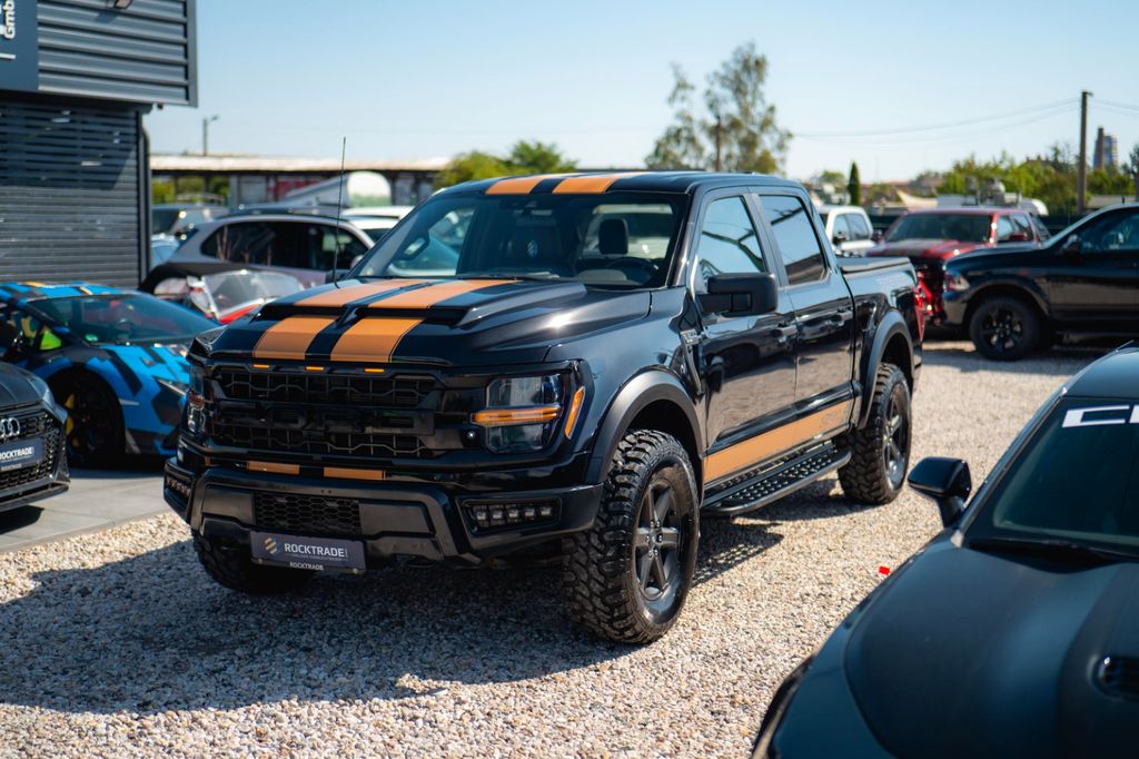 Ford F 150 2024 г. Чёрный, пробег 55765 км