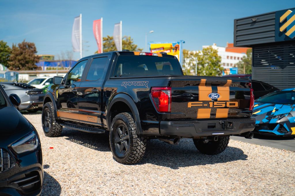 Ford F 150 2024 г. Чёрный, пробег 55765 км