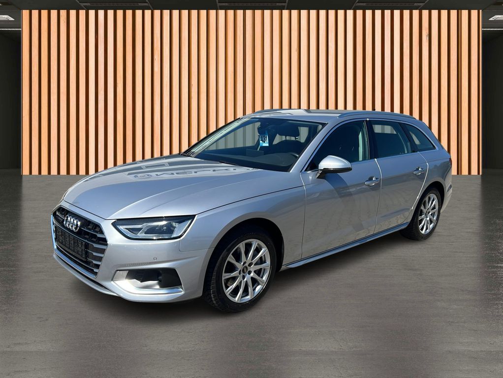 Audi A4 2023 г. Серебристый, пробег 45410 км