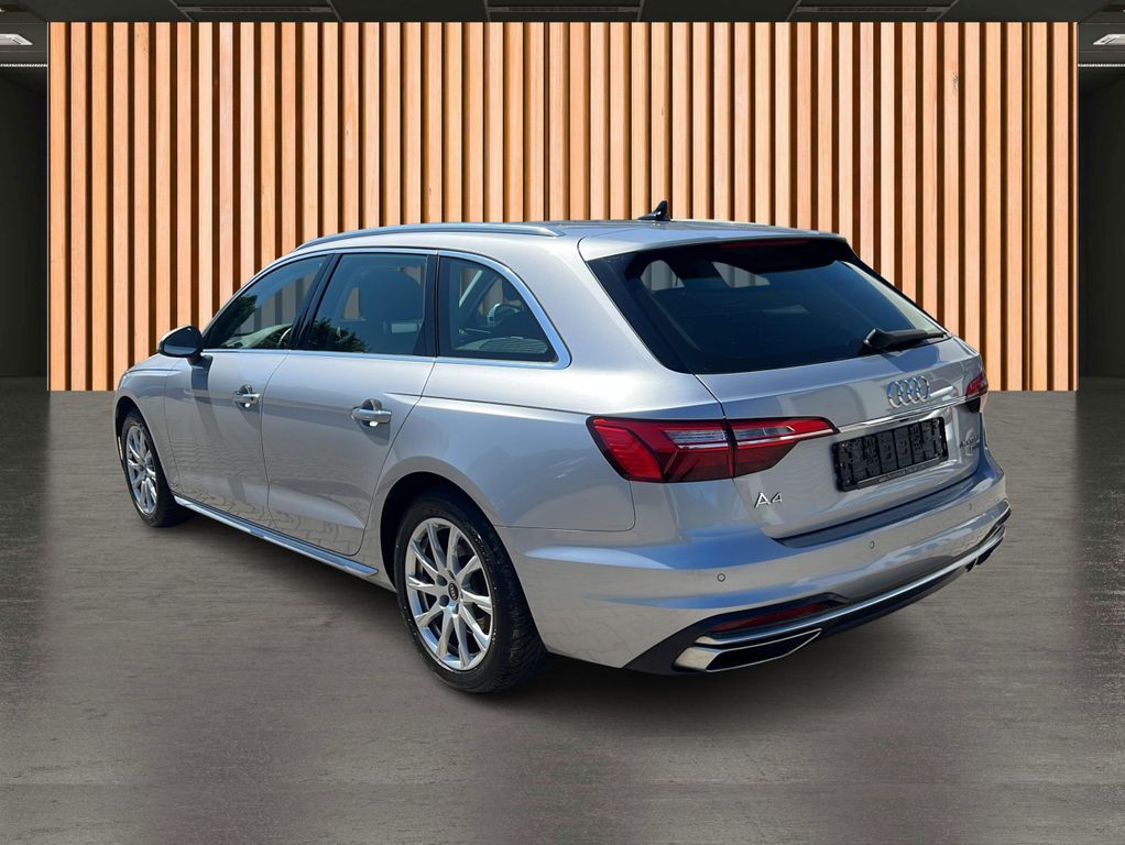 Audi A4 2023 г. Серебристый, пробег 45410 км