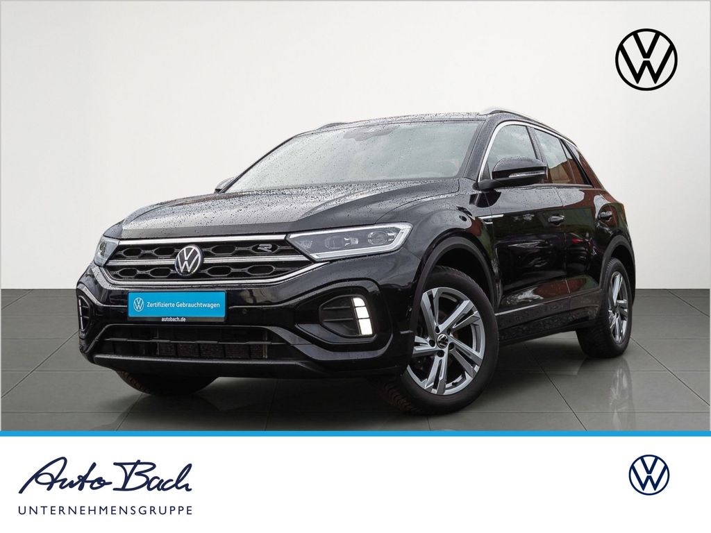 Volkswagen T-Roc 2022 г. Чёрный, пробег 53220 км