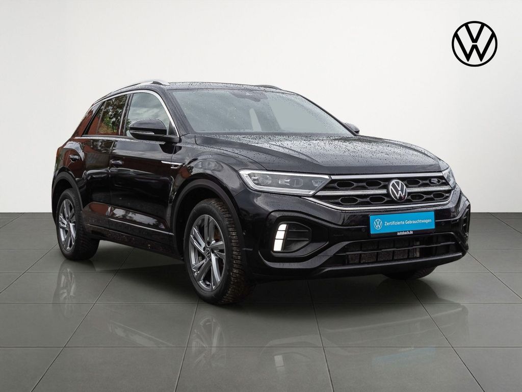 Volkswagen T-Roc 2022 г. Чёрный, пробег 53220 км