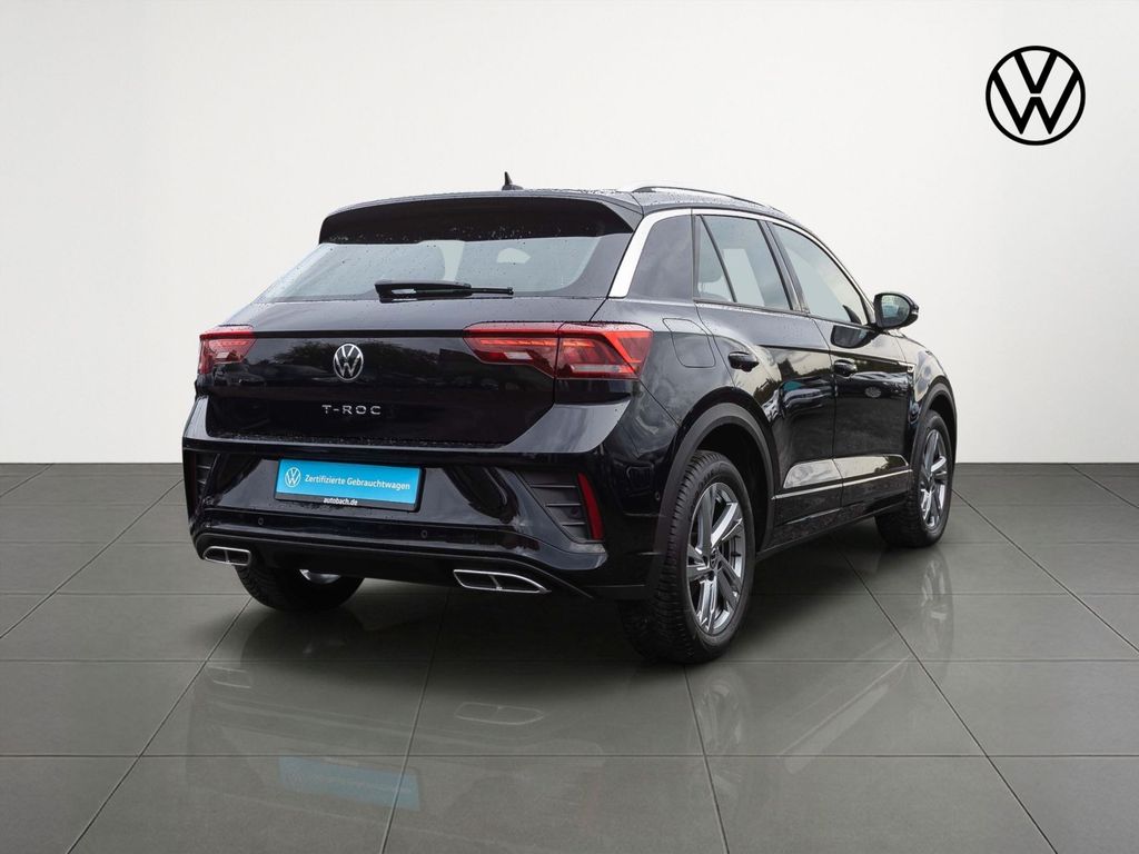 Volkswagen T-Roc 2022 г. Чёрный, пробег 53220 км