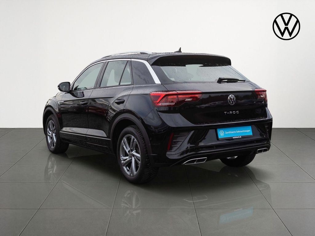 Volkswagen T-Roc 2022 г. Чёрный, пробег 53220 км