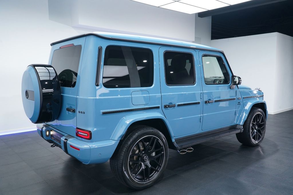 Mercedes-Benz G 63 AMG 2023 г. Синий, пробег 27100 км