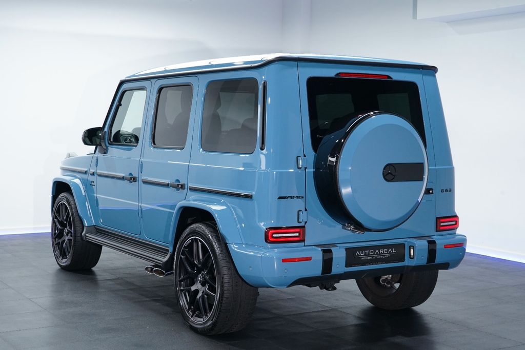 Mercedes-Benz G 63 AMG 2023 г. Синий, пробег 27100 км