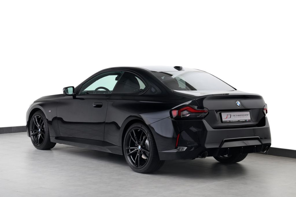 BMW 220 2022 г. Чёрный, пробег 59450 км