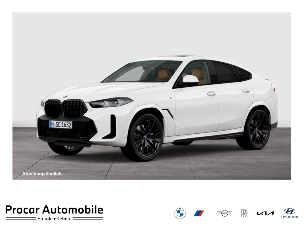 BMW X6 2023 г. Белый, пробег 51588 км