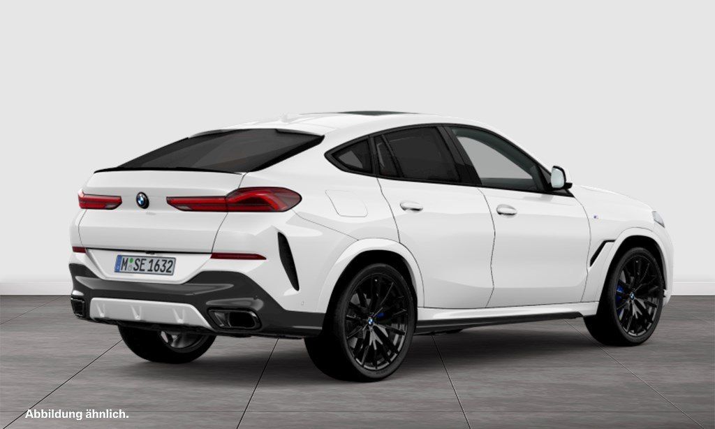 BMW X6 2023 г. Белый, пробег 51588 км