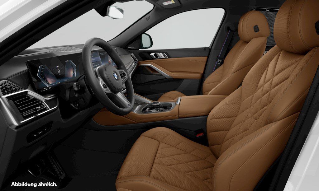 BMW X6 2023 г. Белый, пробег 51588 км