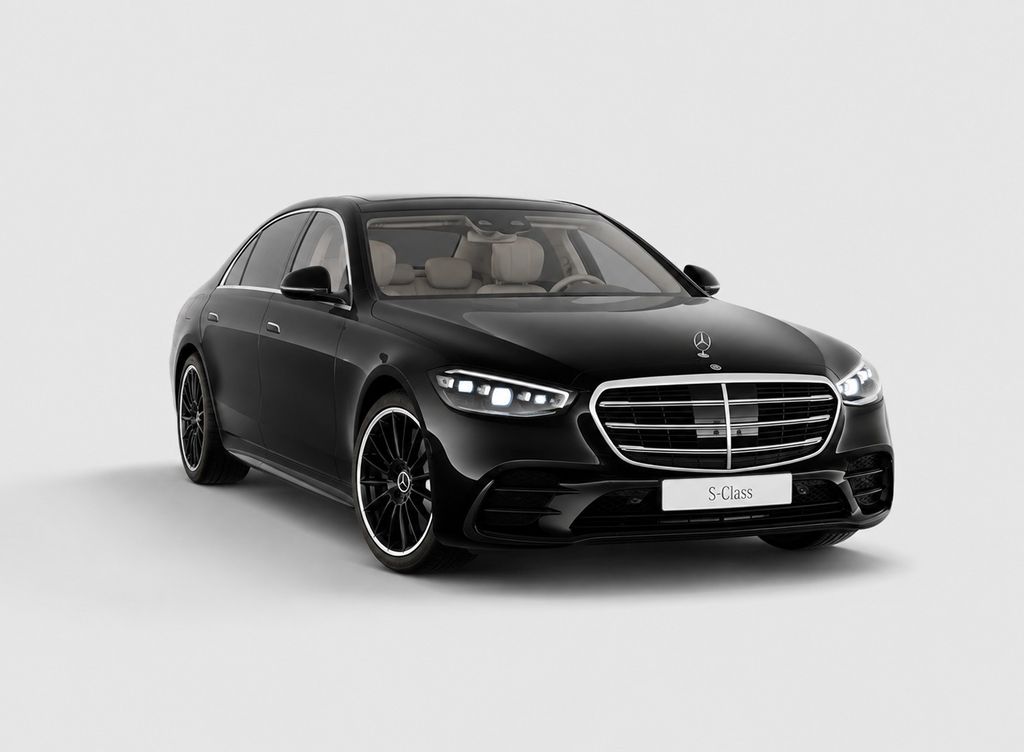 Mercedes-Benz S 450 2024 г. Чёрный, пробег 56572 км