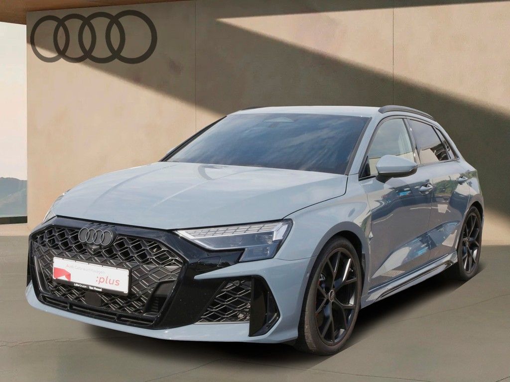Audi RS3 2025 г. Серый, пробег 11300 км