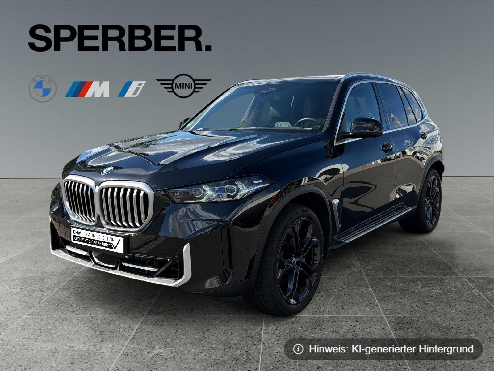 BMW X5 2023 г. Чёрный, пробег 26503 км