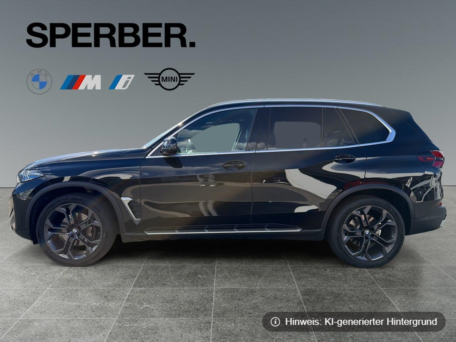 BMW X5 2023 г. Чёрный, пробег 26503 км