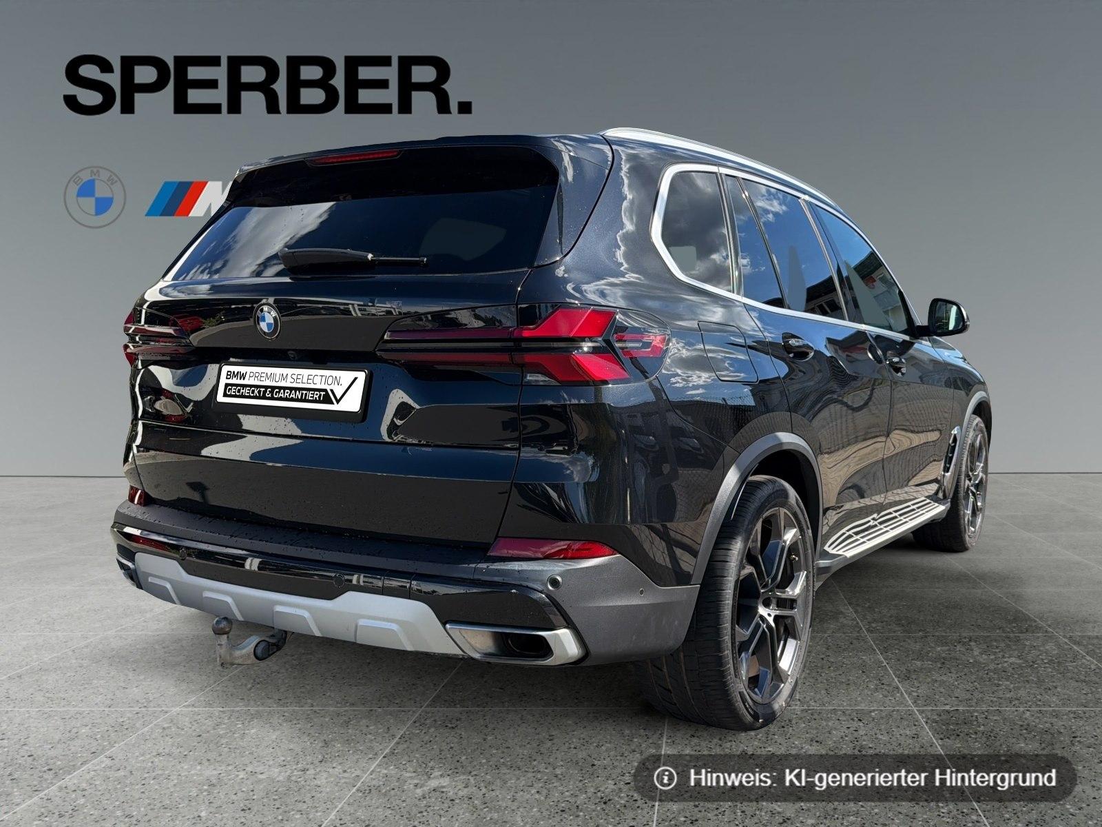 BMW X5 2023 г. Чёрный, пробег 26503 км