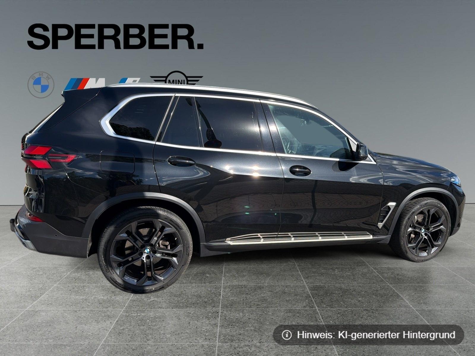 BMW X5 2023 г. Чёрный, пробег 26503 км