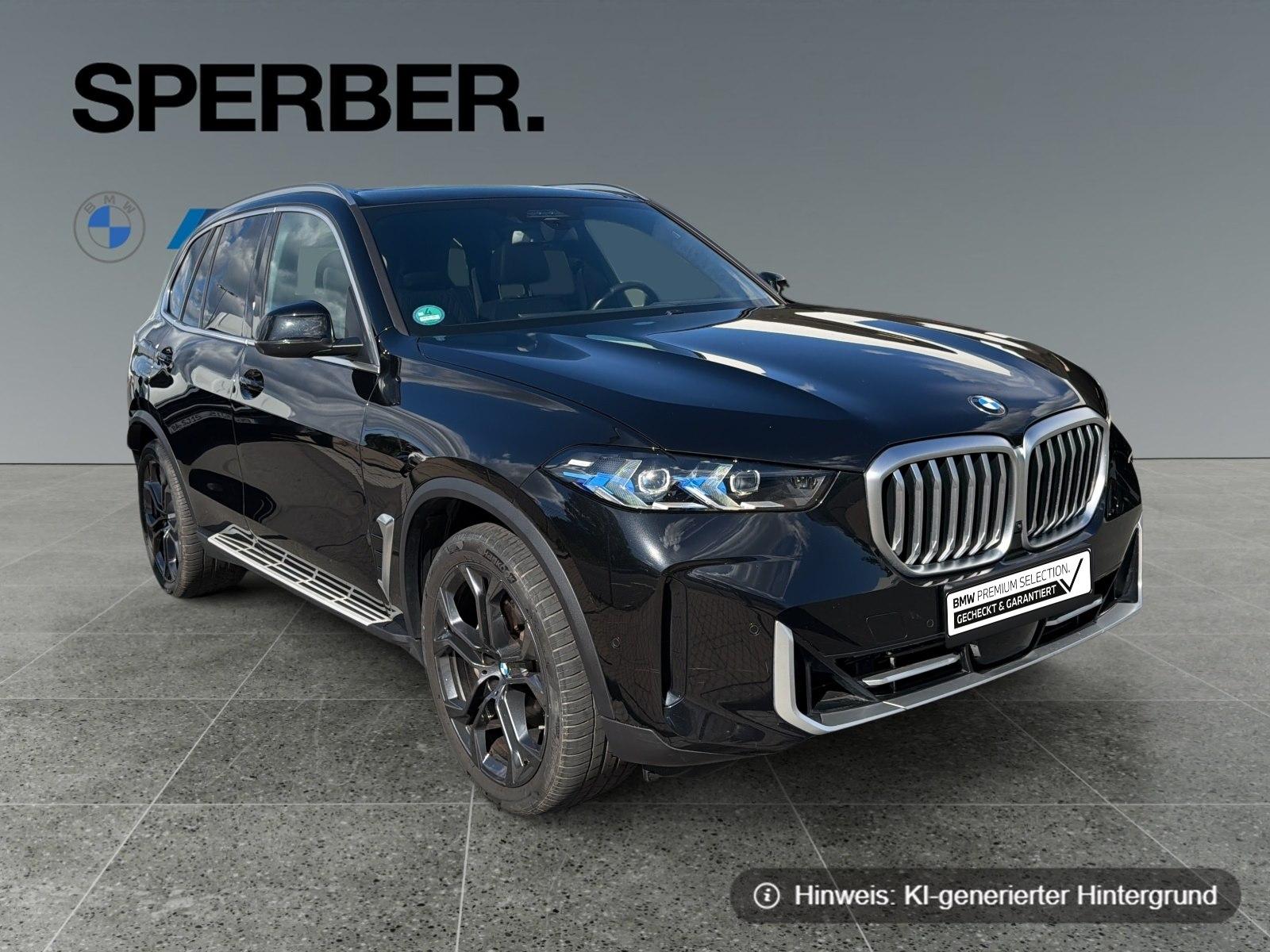 BMW X5 2023 г. Чёрный, пробег 26503 км