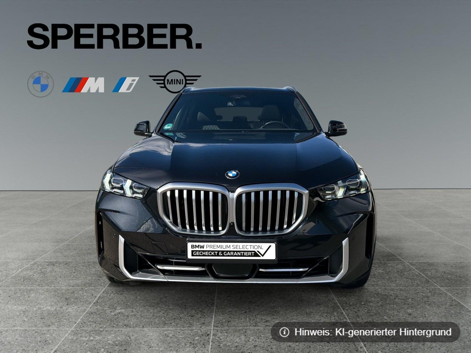 BMW X5 2023 г. Чёрный, пробег 26503 км