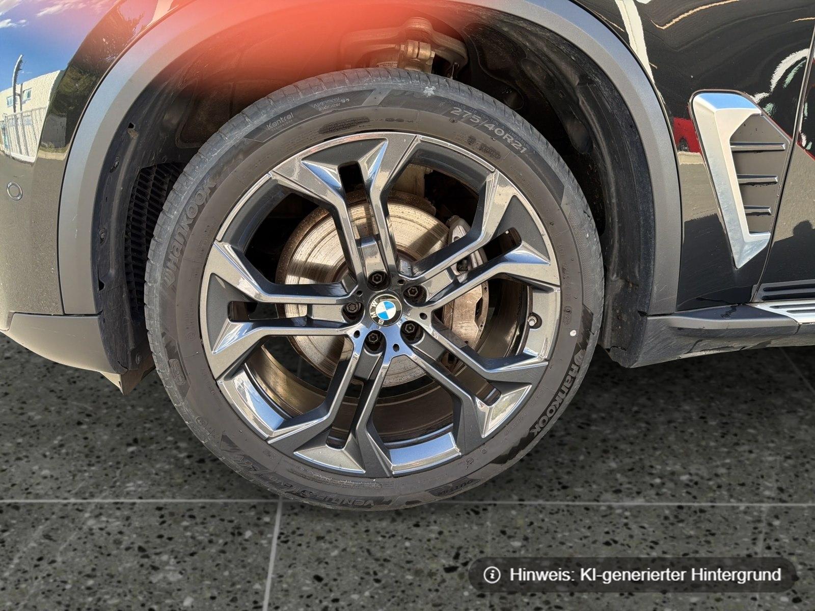 BMW X5 2023 г. Чёрный, пробег 26503 км