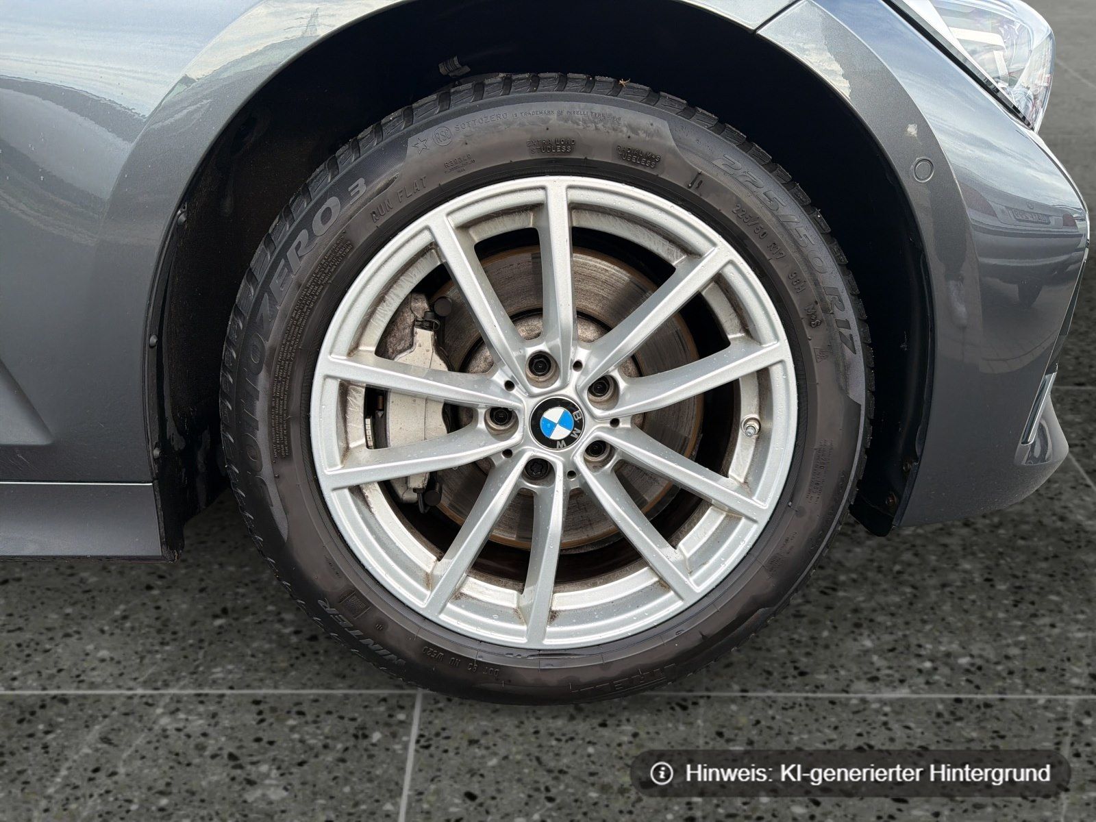 BMW 330 2022 г. Серый, пробег 56606 км
