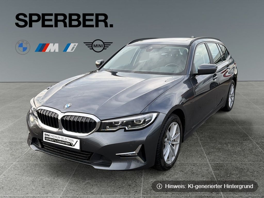BMW 330 2022 г. Серый, пробег 56606 км