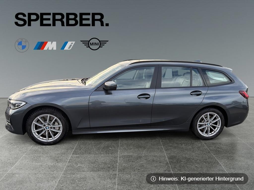 BMW 330 2022 г. Серый, пробег 56606 км