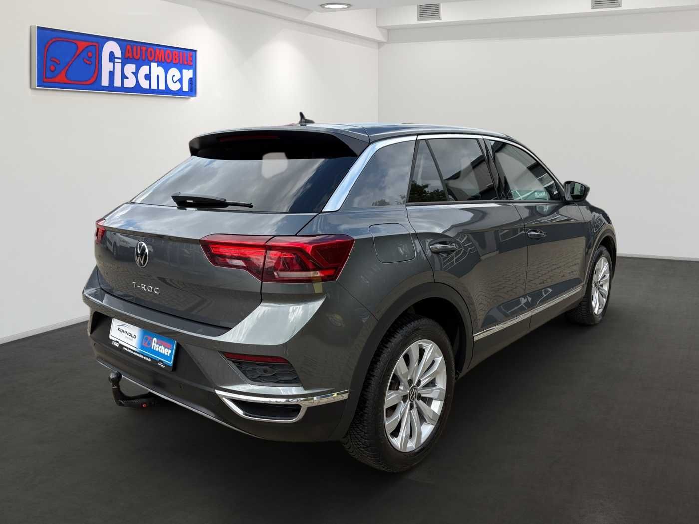 Volkswagen T-Roc 2022 г. Серый, пробег 43424 км