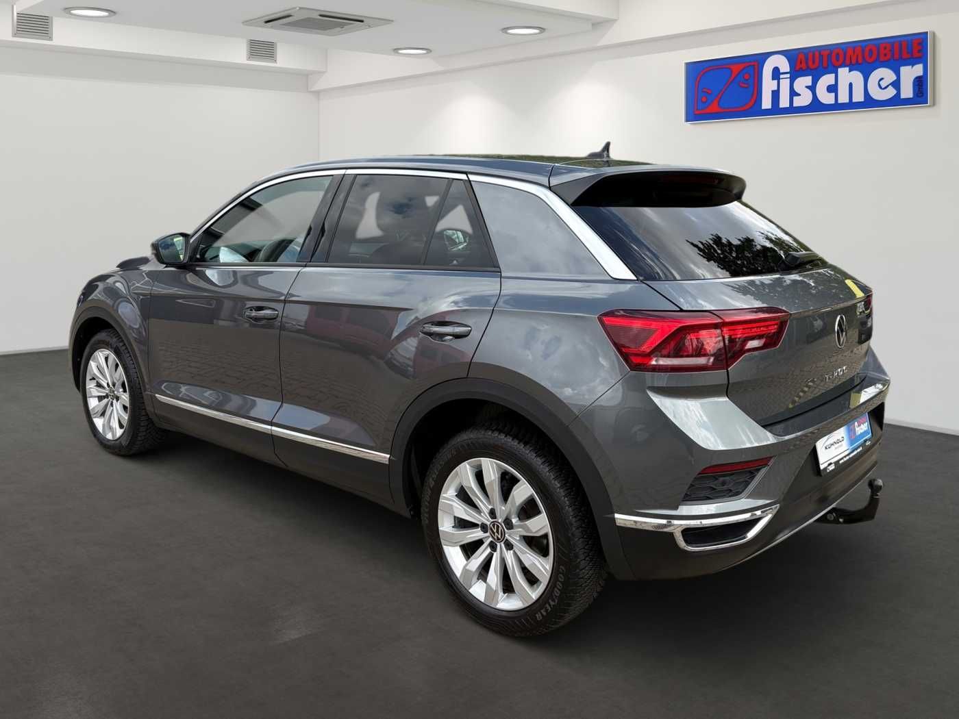 Volkswagen T-Roc 2022 г. Серый, пробег 43424 км