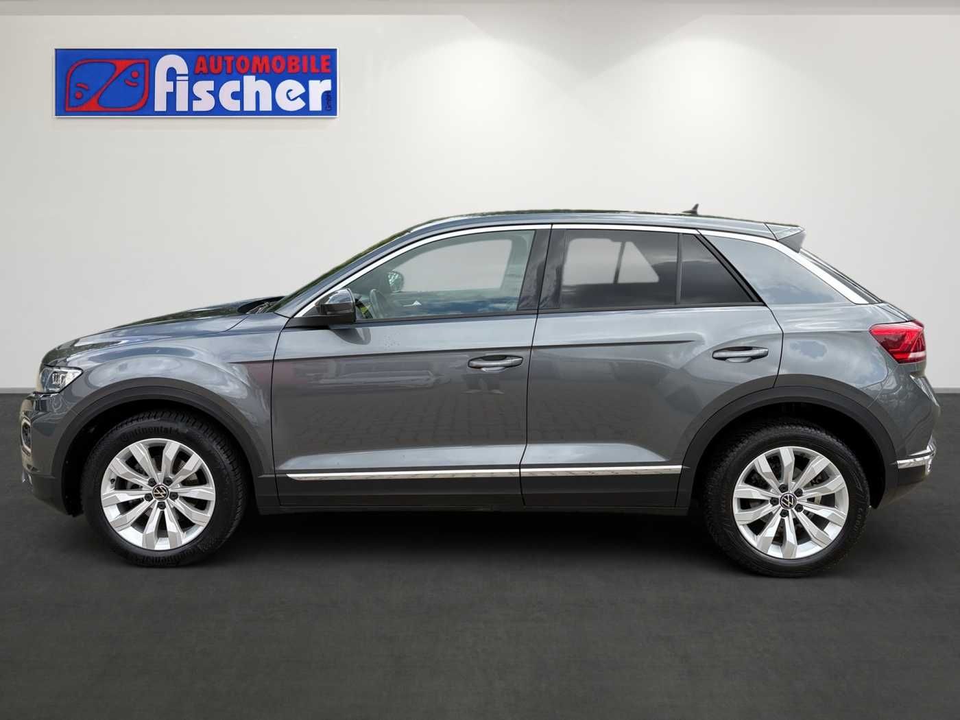 Volkswagen T-Roc 2022 г. Серый, пробег 43424 км