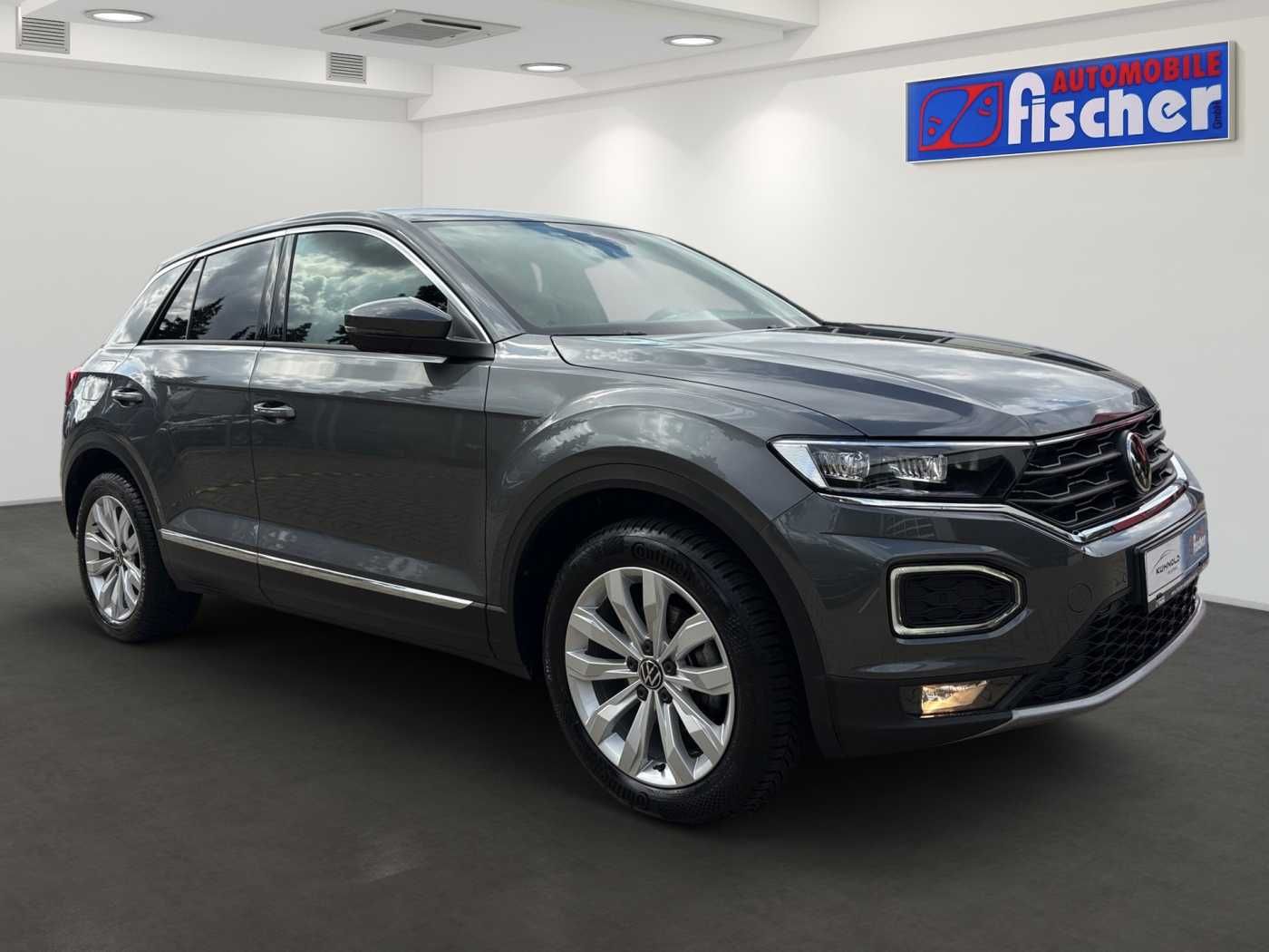 Volkswagen T-Roc 2022 г. Серый, пробег 43424 км