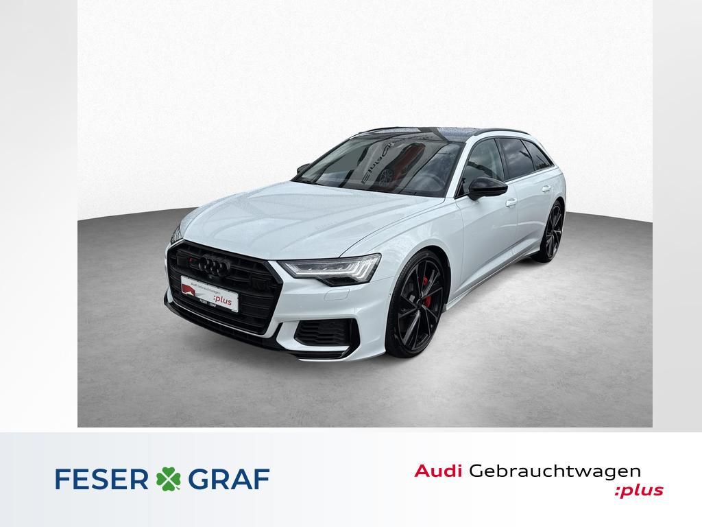 Audi S6 2023 г. Белый, пробег 54890 км